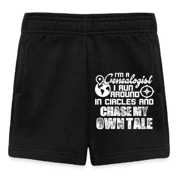 Genealogy Chase My Own Tale - Baby Shorts - black - Front