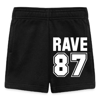 RAVE 87 - Baby Shorts - Schwarz - Vorne