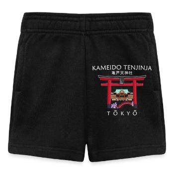 Tokyo, Kameido Tenjinja Guardian Shrine, Japan - Baby Shorts - black - Front