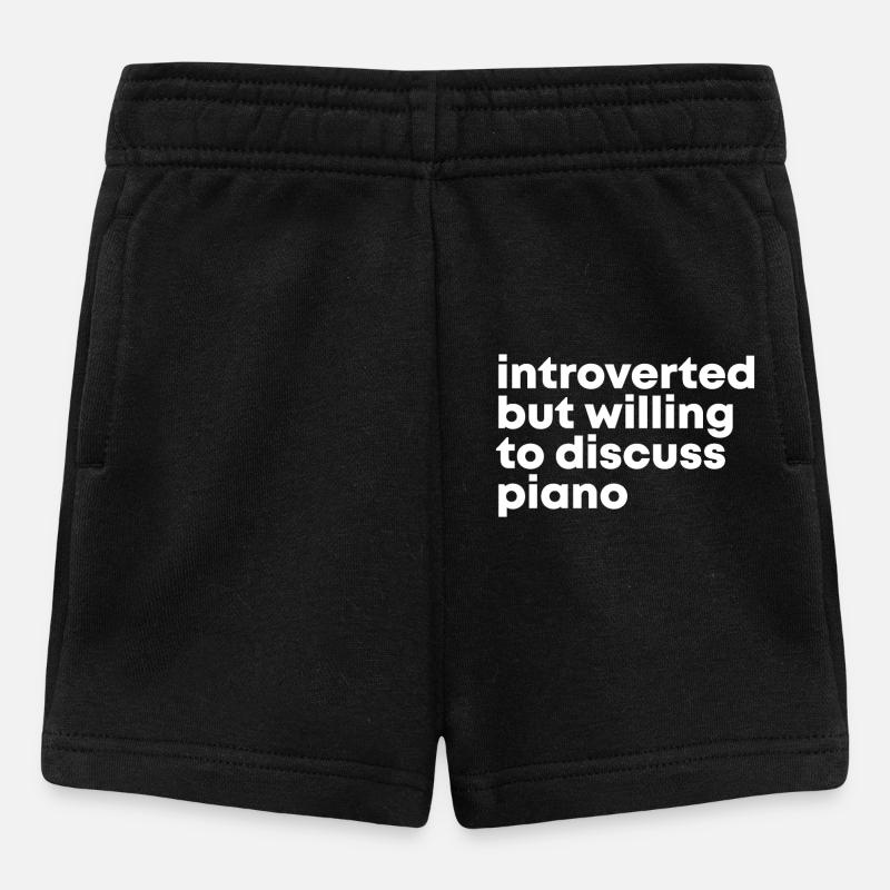 Klavier - Baby Shorts - Schwarz