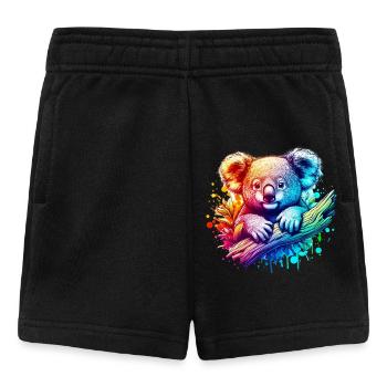 Koala - Baby Shorts - Schwarz - Vorne
