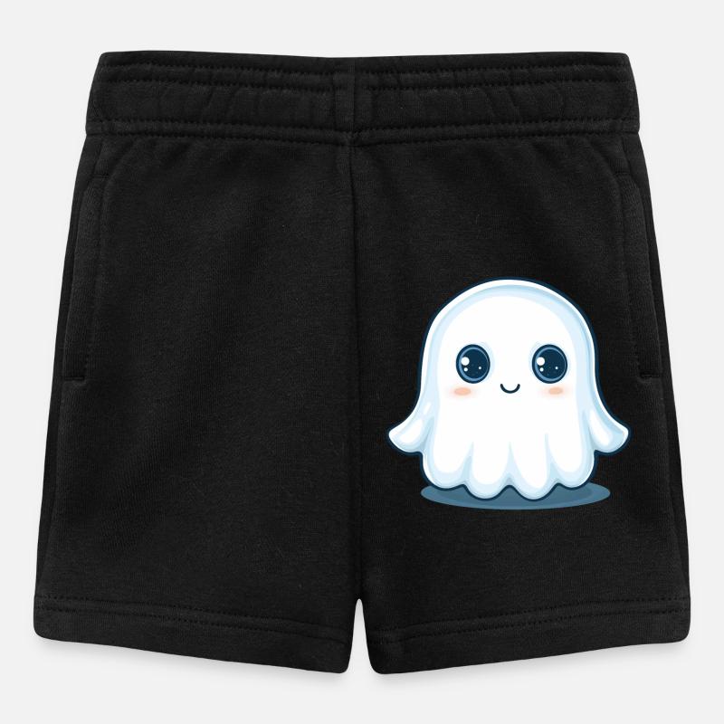 Fantôme mignon - Short Bébé - noir