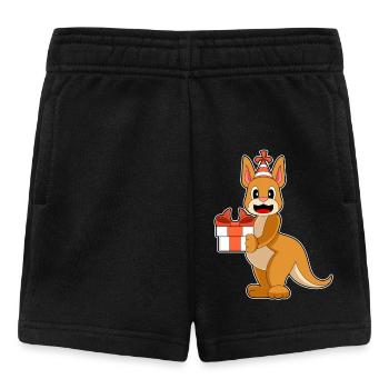 Forfait d’anniversaire kangourou - Short Bébé - noir - Devant