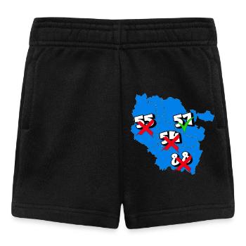 Region Lothringen - Baby Shorts - Schwarz - Vorne