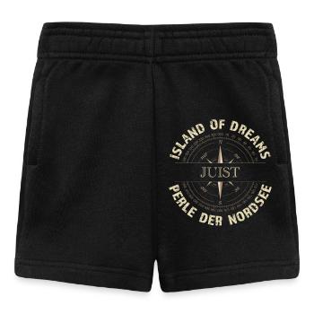 Island of Dreams - Juist - Baby Shorts - Schwarz - Vorne