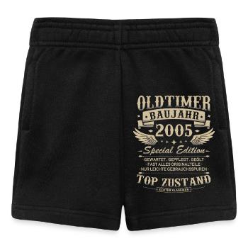 Oldtimer Baujahr 2005 Jahrgang Geburtstag Geschenk - Baby Shorts - Schwarz - Vorne