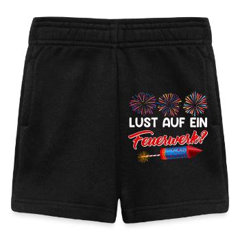 Pyrotechnik LUST AUF EIN FEUERWERK Lustiges - Baby Shorts - Schwarz - Vorne