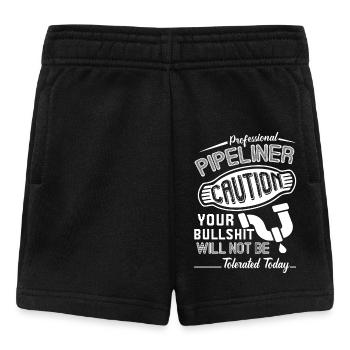 Professional Pipelayer Caution - Baby Shorts - black - Front