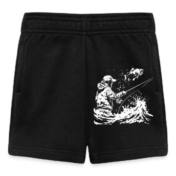 Croquis de pêche - Short Bébé - noir - Devant
