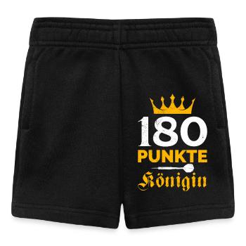 Dartspielerin 180 PUNKTE KÖNIGIN Lustiges - Baby Shorts - Schwarz - Vorne