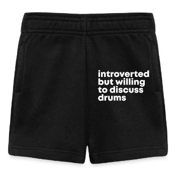Drums - Baby Shorts - black - Front