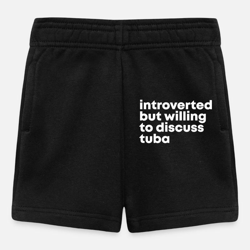 Tuba - Baby Shorts - Schwarz