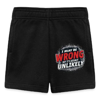 CITATION TENDANCE - Short Bébé - noir - Devant