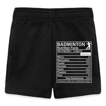 Volant de badminton - Short Bébé - noir - Devant