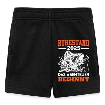 RUHESTAND 2025 DAS ABENTEUER BEGINNT Lustiges - Baby Shorts - Schwarz - Vorne