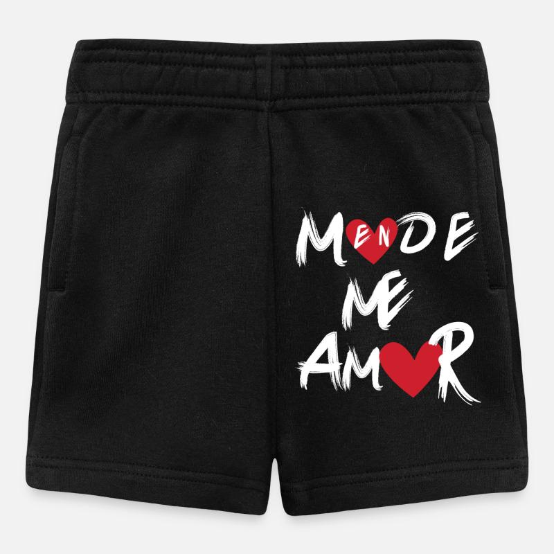 En Mode Me Amor : Design Blc - Short Bébé - noir