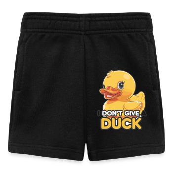 Lustige Ente I Don't Give A Duck für Männer und - Baby Shorts - Schwarz - Vorne