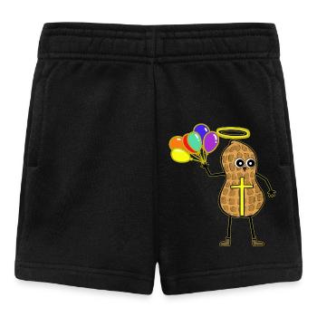 LGBT Peanut Gay Pride Peanuts Rainbow - Baby Shorts - black - Front