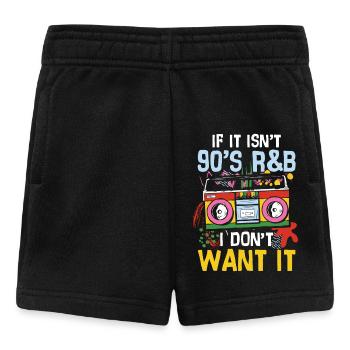 If it isn t 90 s r b i don t want it - Baby Shorts - Schwarz - Vorne