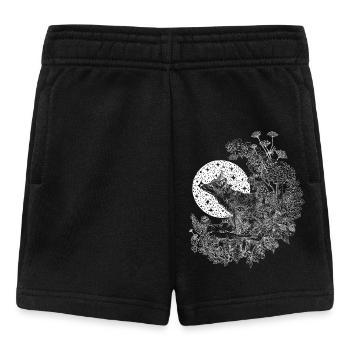 FOX & NIGHT SKY - Baby Shorts - black - Front