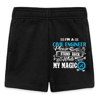 Civil Engineer I Am A Civil Engineer - Baby Shorts - black - Front