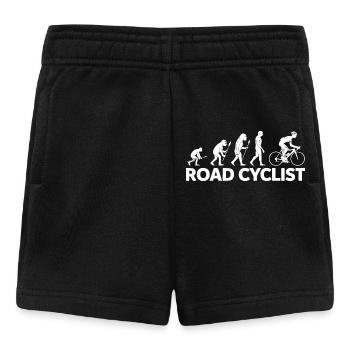 Road Cyclist - Evolution mit Humor - Baby Shorts - Schwarz - Vorne