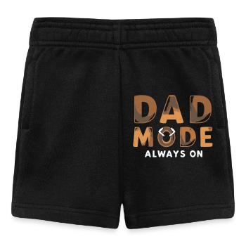 Mode de papa toujours sur drôle papa disant pères - Short Bébé - noir - Devant