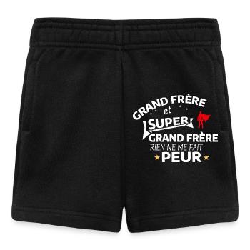 Super Big Brother Heroische Paraphrasierung - Baby Shorts - Schwarz - Vorne