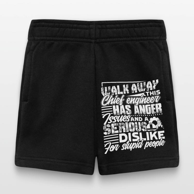 Chief Engineer Has Anger Issues Baby Shorts