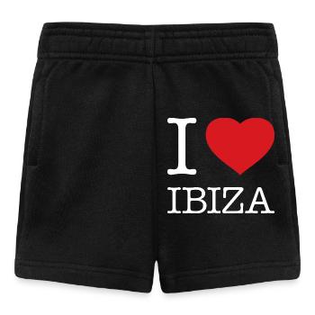 I LOVE IBIZA - Baby Shorts - black - Front