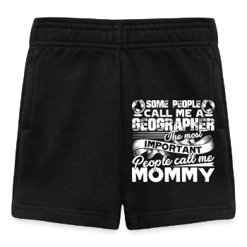 Geographer Geographer Mommy - Baby Shorts - black - Front