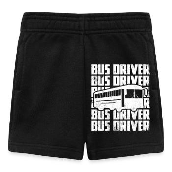 Chauffeur de bus - Short Bébé - noir - Devant