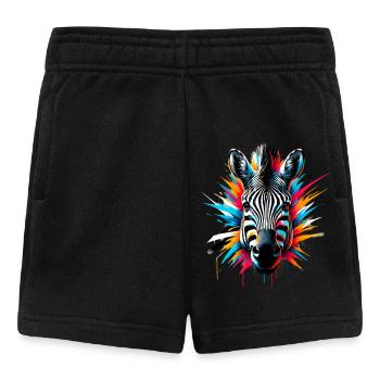 Zebra - Baby Shorts - black - Front