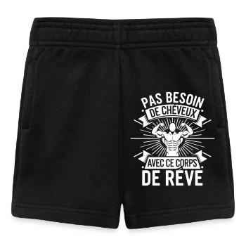 Motivating for Fitness Enthusiasts - Baby Shorts - black - Front