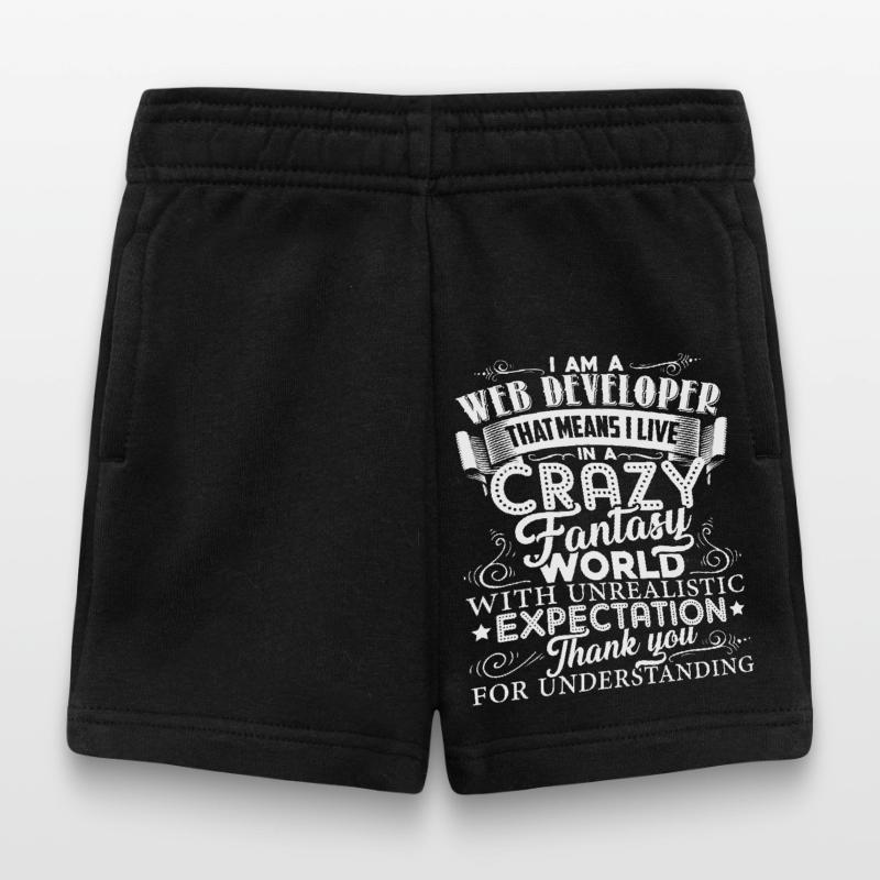 Web Developer I Am A Web Developer Baby Shorts