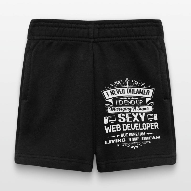 Web Developer Marrying A Web Developer Baby Shorts