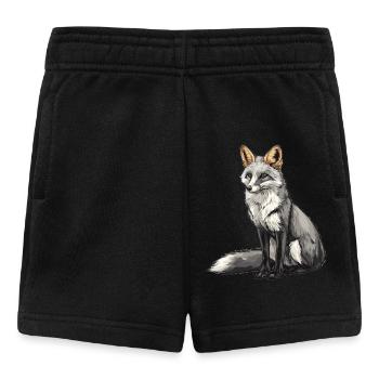 Renards gris Renard gris - Short Bébé - noir - Devant