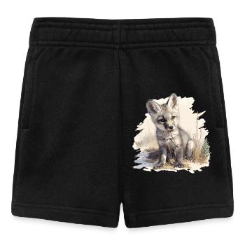 Renards gris Renard gris - Short Bébé - noir - Devant
