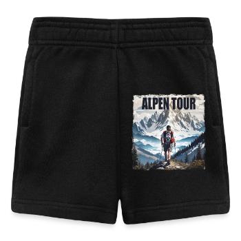 Alpen Tour - Baby Shorts - Schwarz - Vorne