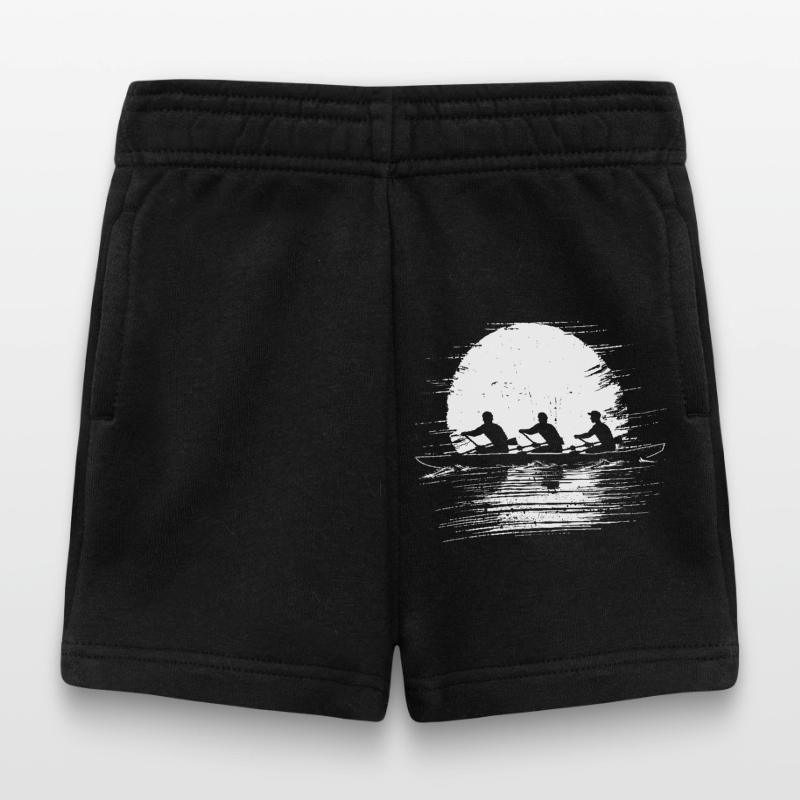 Rowing Team Sketch Baby Shorts