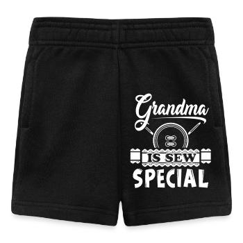 Sewing Grandma Is Sew Special - Baby Shorts - black - Front