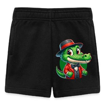 Krokodil Russian auf Russisch Russen Krokodile - Baby Shorts - Schwarz - Vorne