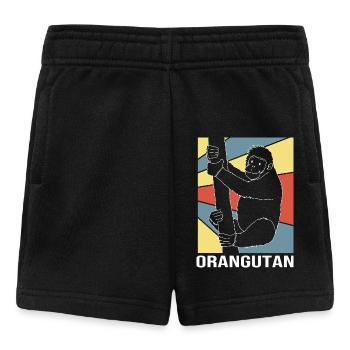 Orangutan - Baby Shorts - black - Front