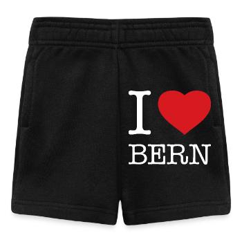 I LOVE BERN - Baby Shorts - black - Front