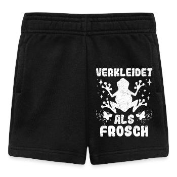 Froschkostüm VERKLEIDET ALS FROSCH Lustiges - Baby Shorts - Schwarz - Vorne
