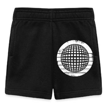 80er Disco - Baby Shorts - Schwarz - Vorne