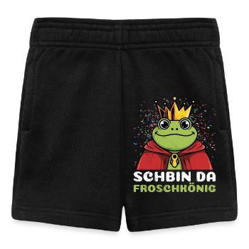 Karneval Party Kostüm Männer SCHBIN DA - Baby Shorts - Schwarz - Vorne