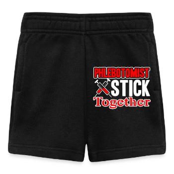 Phlebotomist Stick Together - Baby Shorts - black - Front