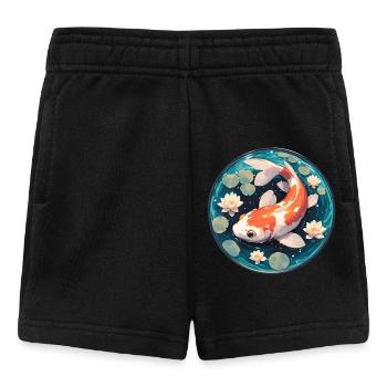 Koi Koi Carpe - Short Bébé - noir - Devant