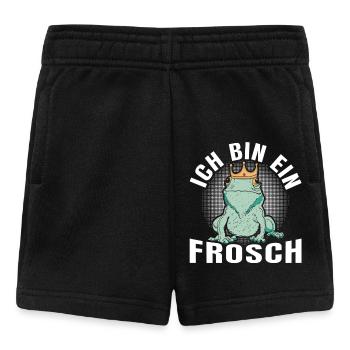 Karneval Party ICH BIN EIN FROSCH Lustiges - Baby Shorts - Schwarz - Vorne